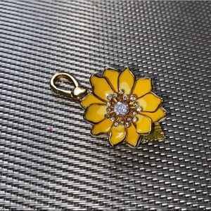 Juicy Couture Yellow Flower Charm